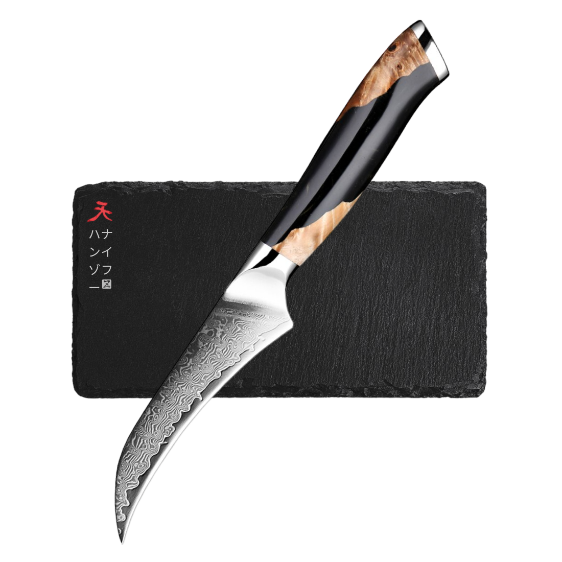 Akio Hanzo Shadow Edition Premium Kitchen Fruit Knife - Hatori Hanzo