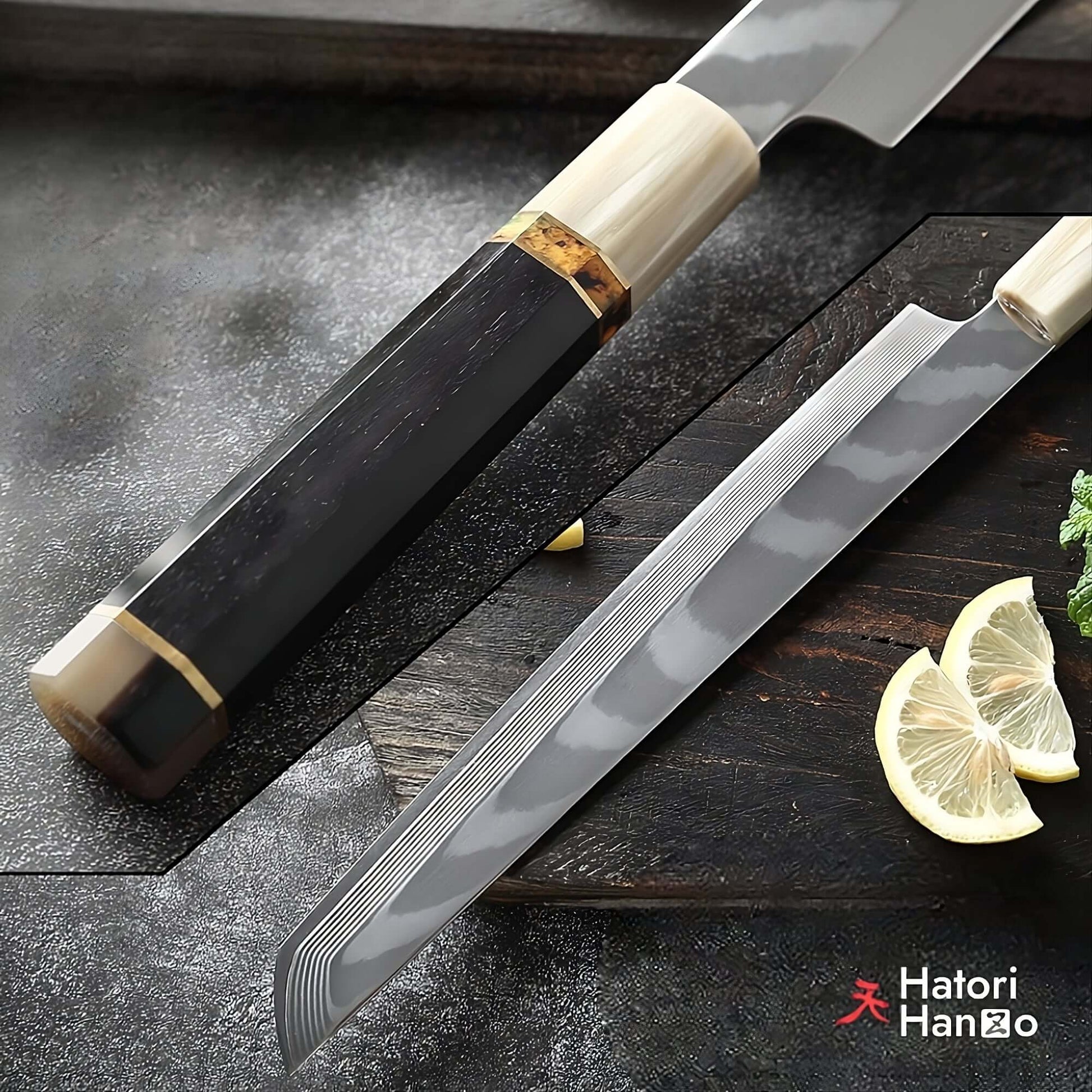 Izanami & Izanagi イザナミテイザナギ Premium Sashimi & Sushi Knife – Hatori Hanzo