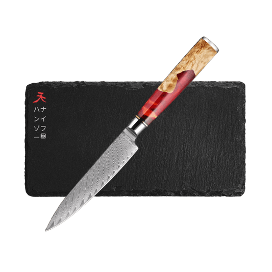 Akio Ryu リュウ Ruby Edition Premium Kitchen Knife - Hatori Hanzo